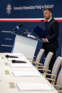 sala konferencyjna prezentacja systemu Pustułka